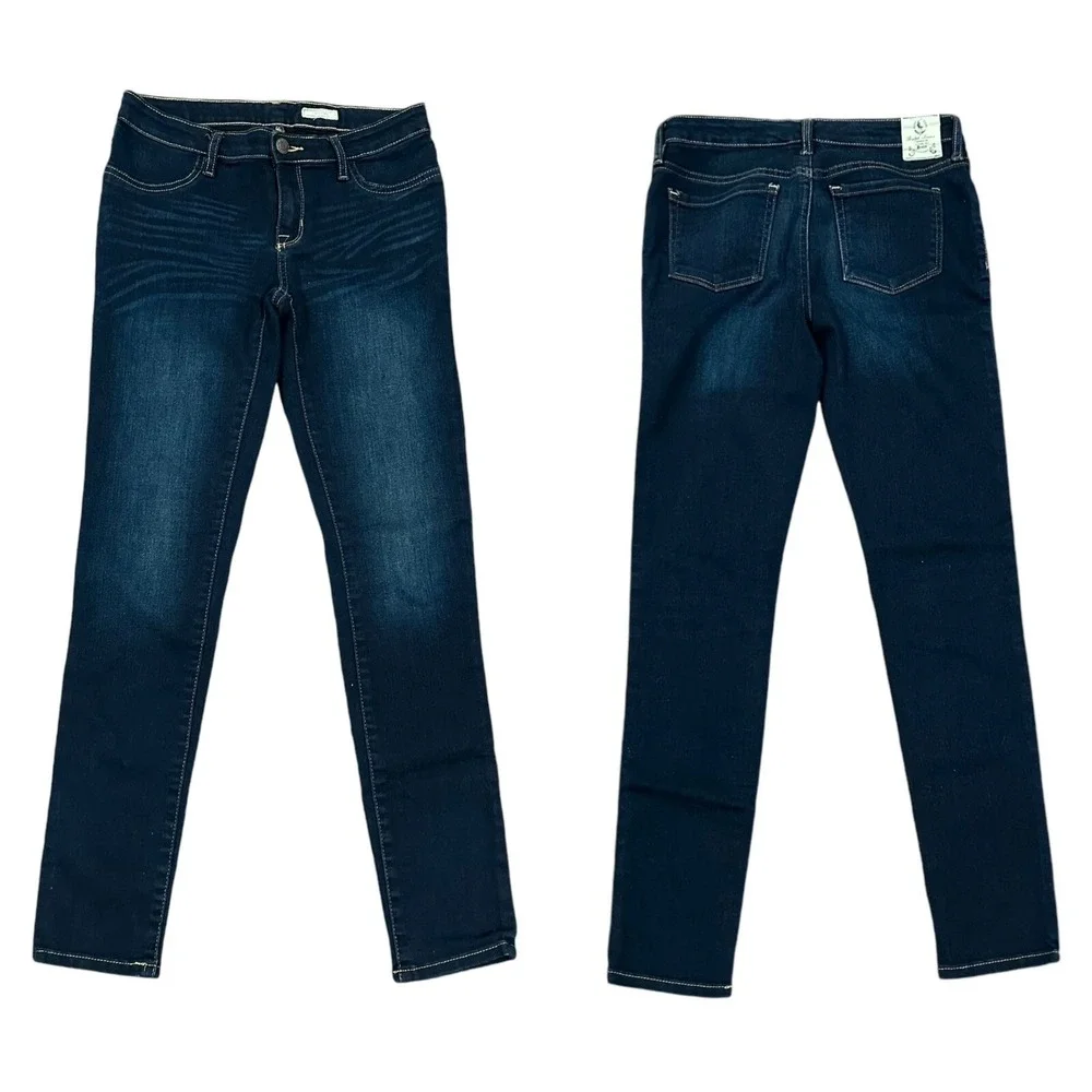Ralph Lauren Girls Skinny Jeans Dark Wash Stretch Denim Size‎ 16